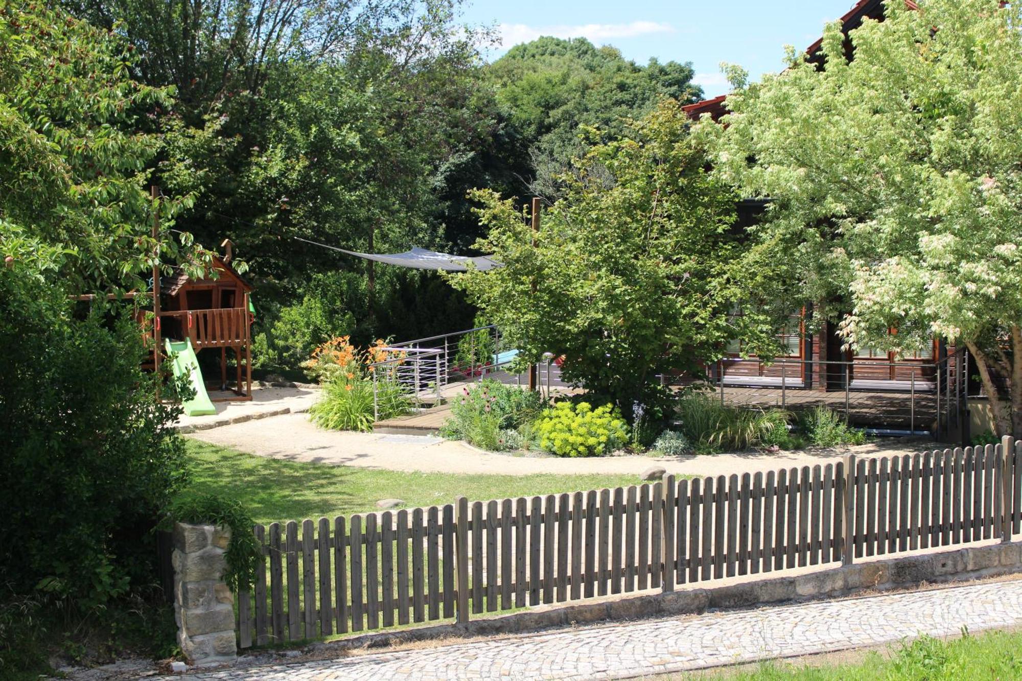 Ferienhaus Kraxlhuette Waltersdorf Bad Schandau Exterior foto